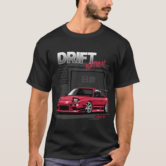 Nissan S13 (200SX) T Shirt (Framsida)