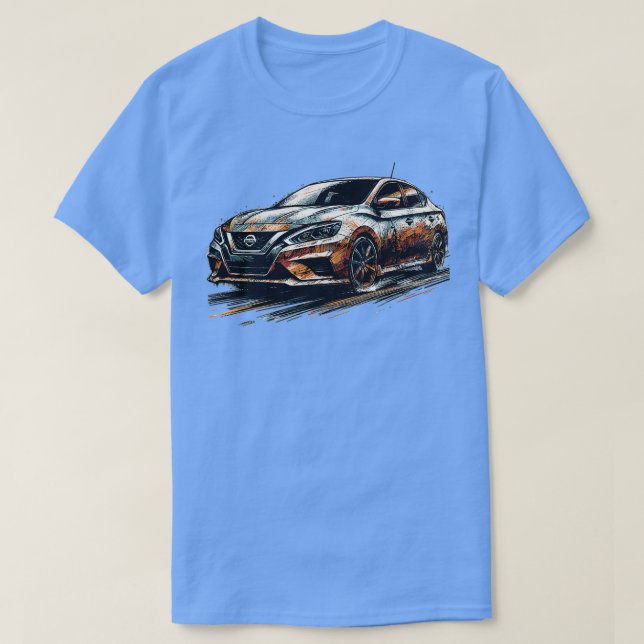 Nissan Sentra 3 T Shirt (Design framsida)
