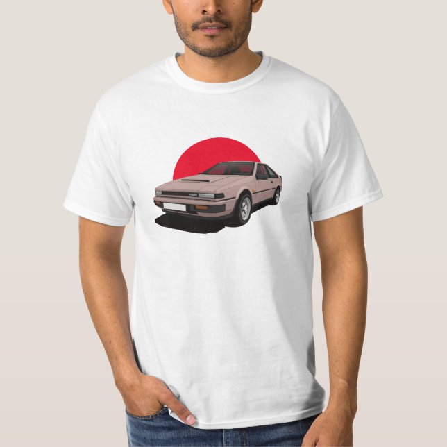 Nissan - Silvia - Japan - välj en bilfärg T Shirt (Framsida)