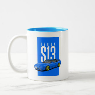 Nissan Silvia S13 180SX Två-Tonad Mugg