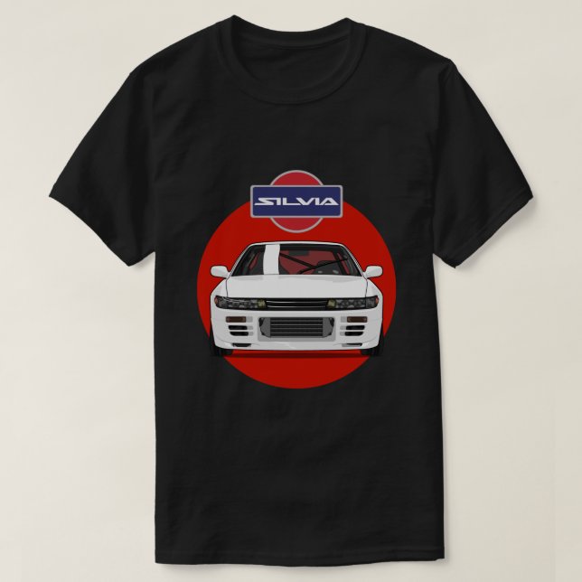 Nissan silvia s13 Pullover Sweatshirt T Shirt (Design framsida)