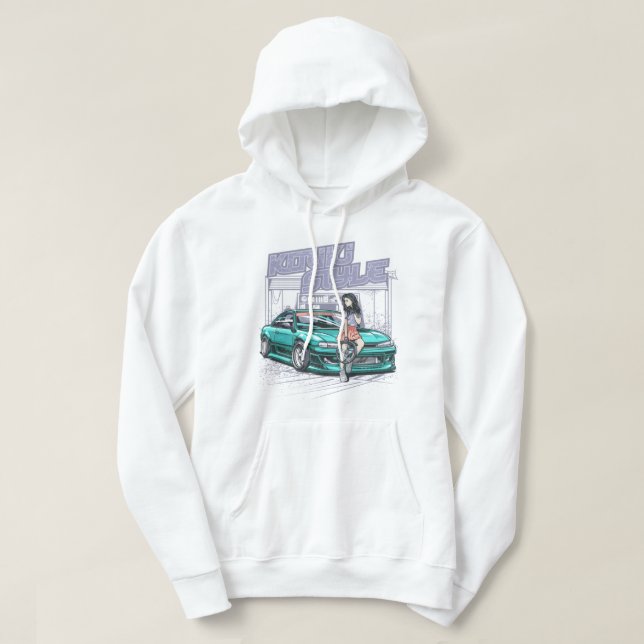 Nissan Silvia S14 Kouki Style Hoodie (Design framsida)