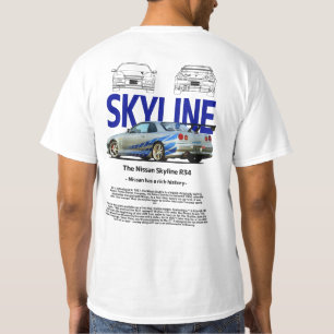 Nissan Skyline GTR 34-bil T Shirt