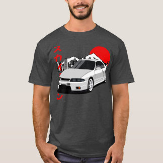 Nissan Skyline GTR R33 JDM Stil T Shirt