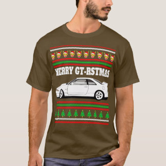 Nissan Skyline GTR R33 Merry Gtrstmas T Shirt