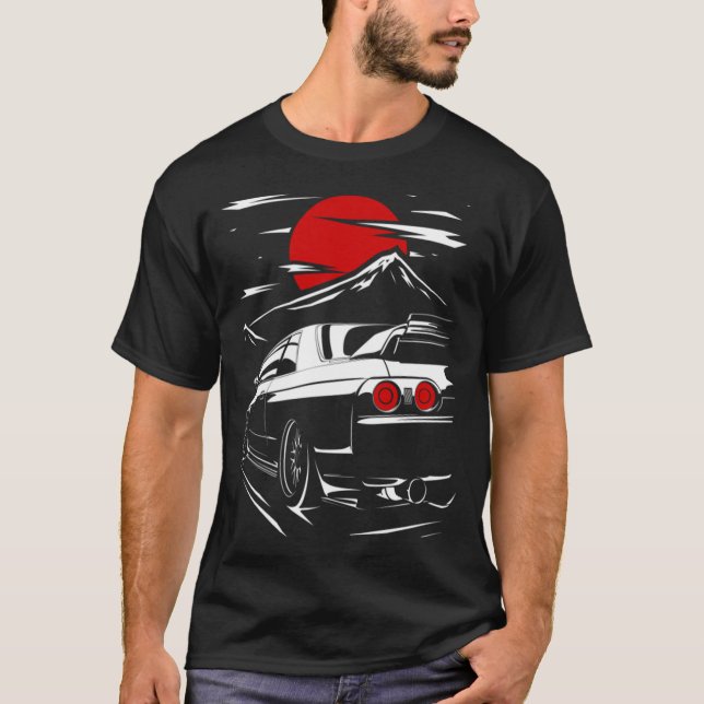 Nissan Skyline R32 T-ShirtNissan Skyline R32 T Shirt (Framsida)