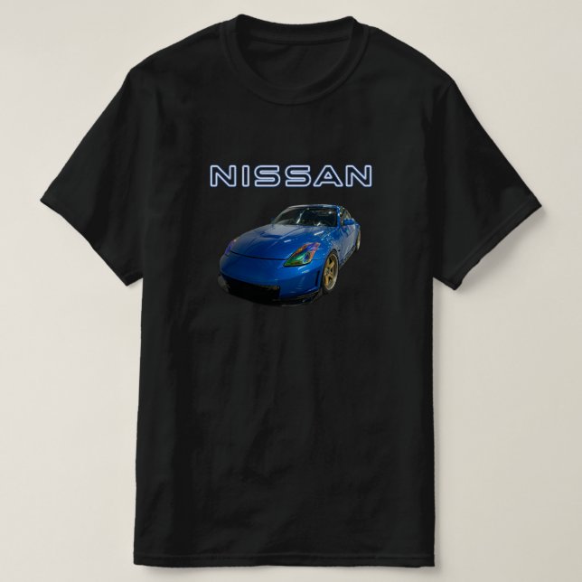 Nissan Svart T-shirt (Design framsida)