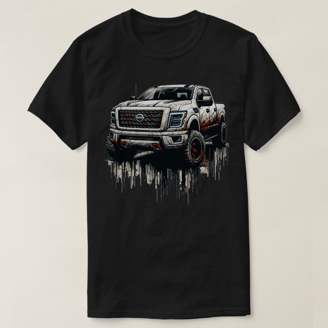 Nissan Titan 7 T Shirt (Design framsida)