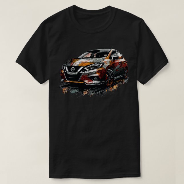 Nissan Versa 1 T Shirt (Design framsida)