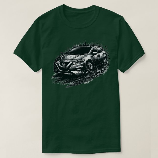 Nissan Versa 4 T Shirt (Design framsida)