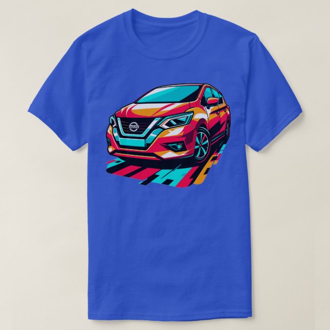 Nissan Versa 7 T Shirt (Design framsida)