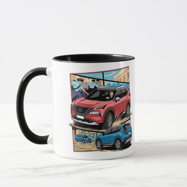 Nissan X-Trail Mugg (Vänster)