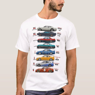 nissans GTr-historia T Shirt