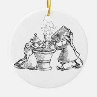 NisseApothecaries Julgransprydnad Keramik