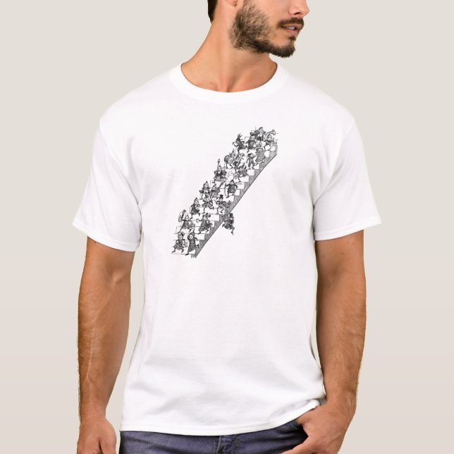 NisseEn - rutt till maskeradkläderboll T-shirt (Framsida)