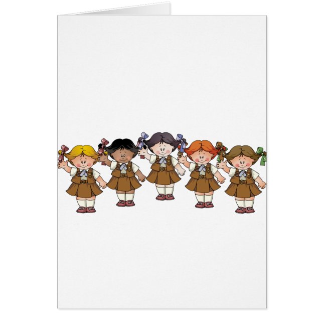 Nissegrupp Hälsningskort (Framsidan)