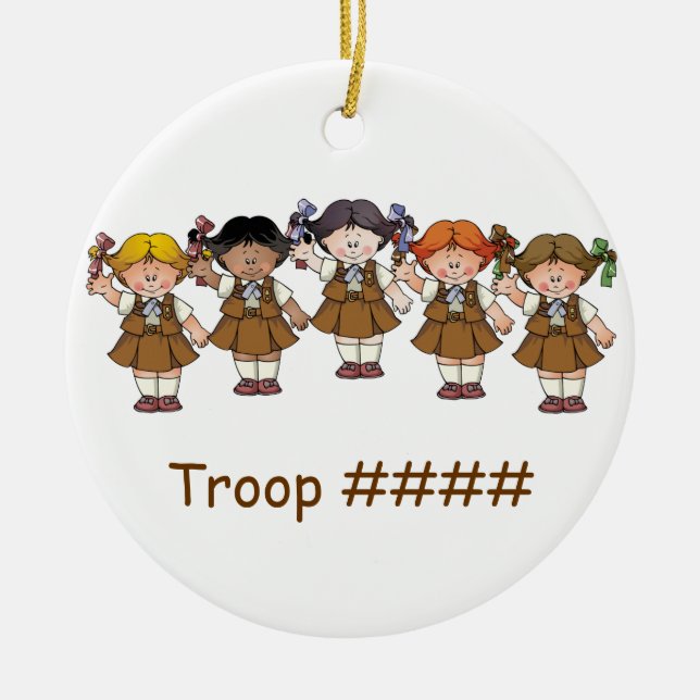 Nissegrupp Julgransprydnad Keramik (Framsidan)