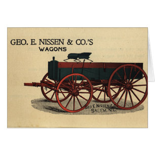 Nissen Wagon Hälsningskort