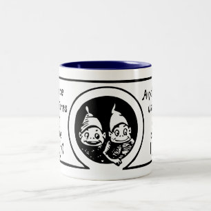 Nissena: Vi är varelser av natten Två-Tonad Mugg