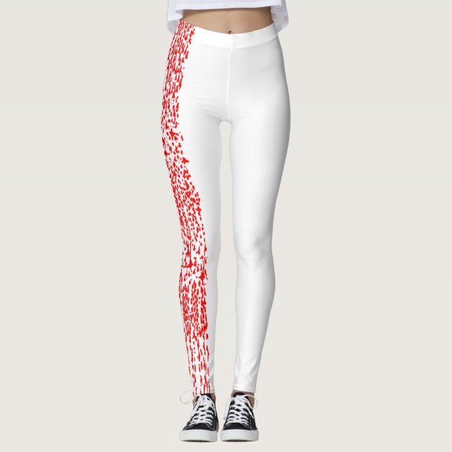 Nissl Cortex Leggings (Neutralt Red) (Framsida)