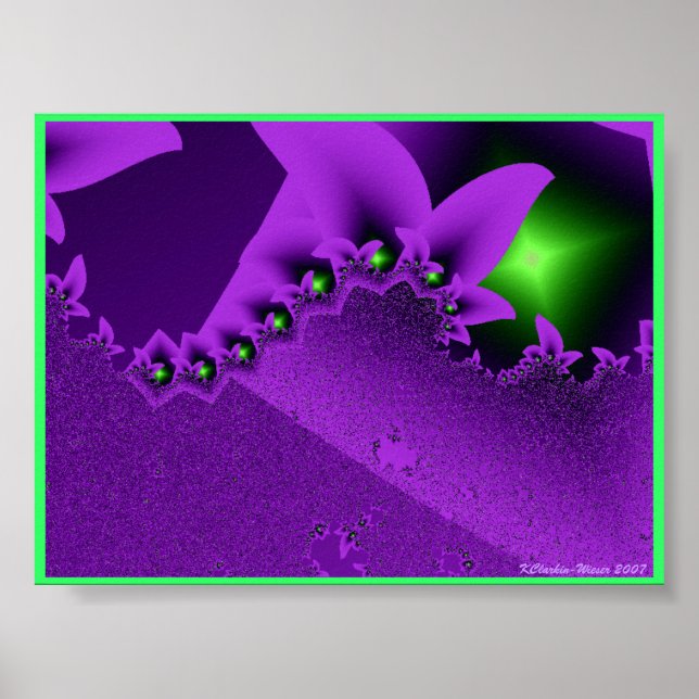 Nite Lite Garden Poster (Framsidan)