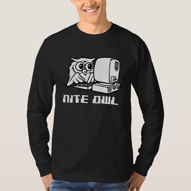 'Nite Owl Tee Shirt (Framsida)