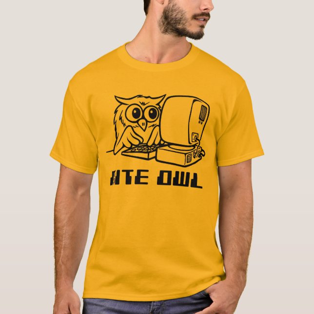 'Nite Owl Tee Shirt (Framsida)