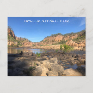nitmiluk katherine gorge vykort