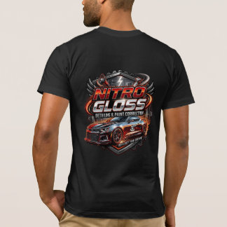 Nitro Gloss Detaljerad Grafik T Shirt
