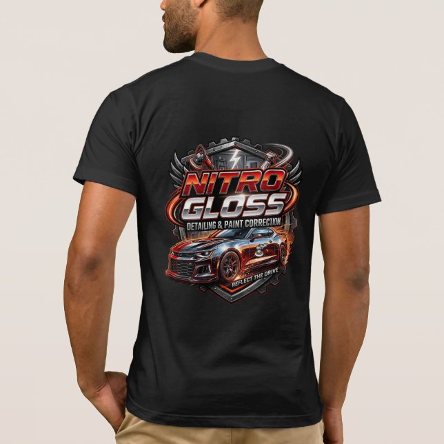Nitro Gloss Detaljerad Grafik T Shirt (Baksida)