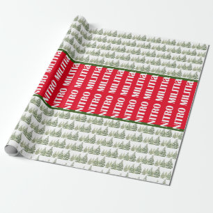 NITRO MILITIA-julklapp med papprare nummer 7 Presentpapper
