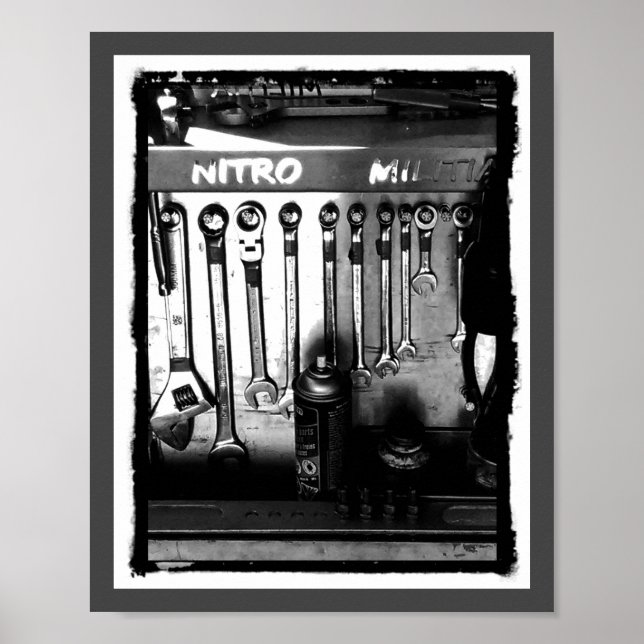 NITRO MILITIA-projektionsyta poster #2 (Framsidan)