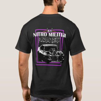NITRO MILITIA svart bomull T-shirt #2