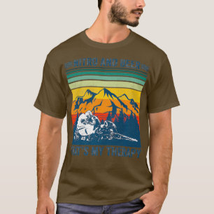 Nitro och öl som min terapeutiska motorcykel drar. t shirt