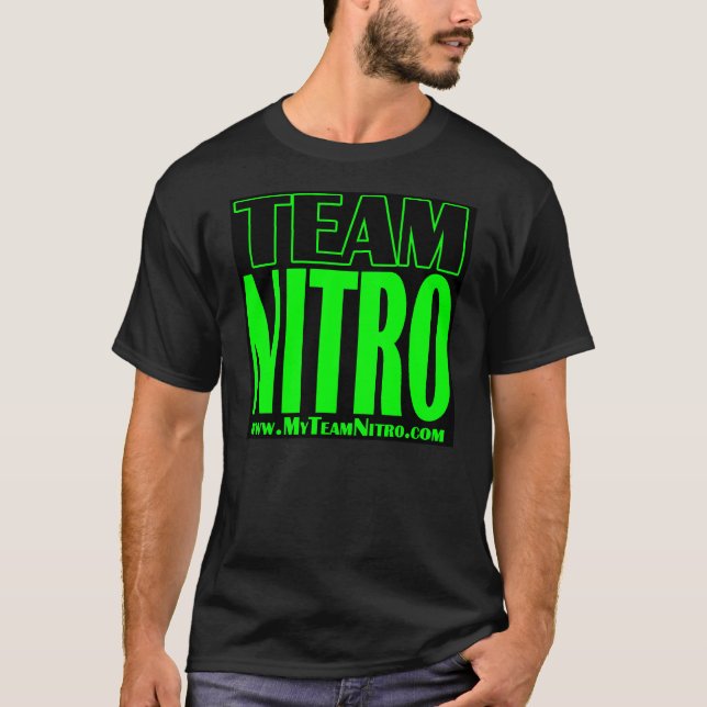 Nitro skjorta för lag t shirt (Framsida)