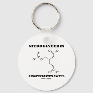 Nitroglycerin smakar alltid himla (kemi) nyckelring