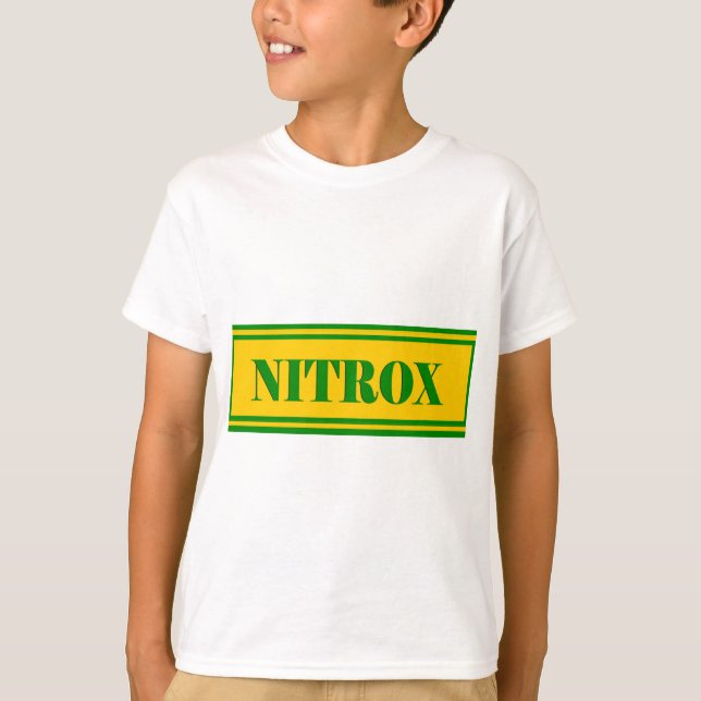 NITROX DIVING LOGO TSHIRT,  NITRO SCUBA DIVER T SHIRT (Framsida)