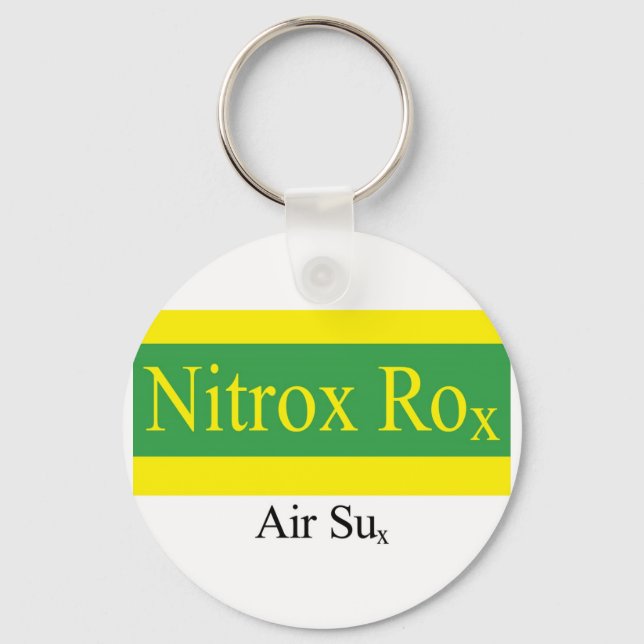 Nitrox Rox-nyckelkedja Nyckelring (Framsida)