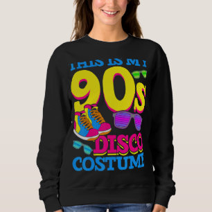 Nittio Disco Costume Party Music Retro 90-talet T Shirt