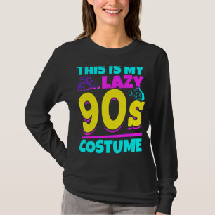 Nittio Retro Costume Party Music 1990s Generatio T Shirt