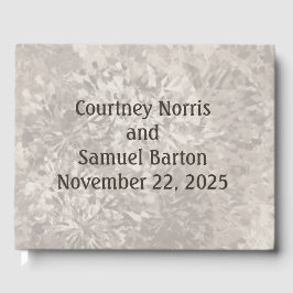 Nittio "Sponge-Pawarded"-Neutralter Bröllop Gästböcker