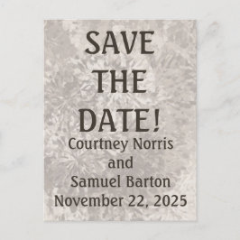 Nittio "Sponge-Pawarded"-Neutralter Spara-datum Vykort