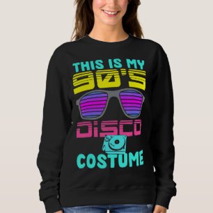 Nittio Sunglasses Vinyl Music Disco Costume Part T Shirt