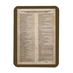 Nittiofem Theses (Martin Luther) Magnet