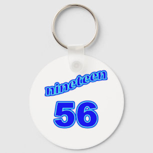Nitton 1956 56 nyckelring