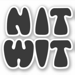 NITWIT KLISTERMÄRKEN
