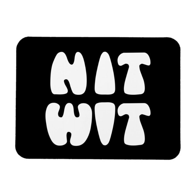 NITWIT MAGNET (Horisontell)