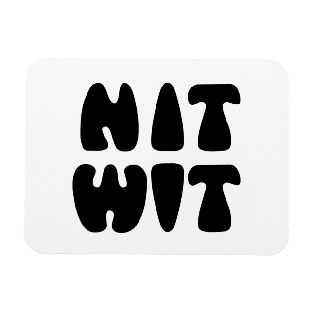 NITWIT MAGNET (Horisontell)