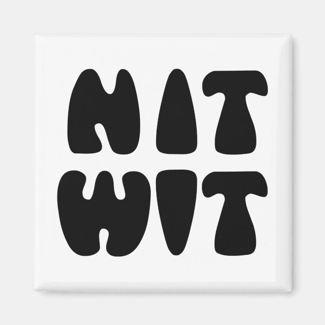 NITWIT MAGNET (Framsidan)