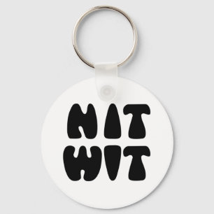 NITWIT NYCKELRING